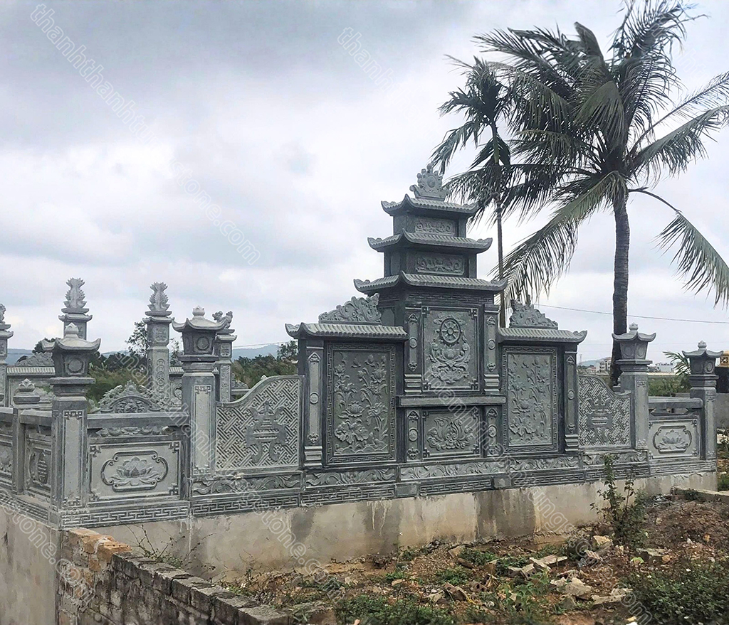 Lan can đá đẹp